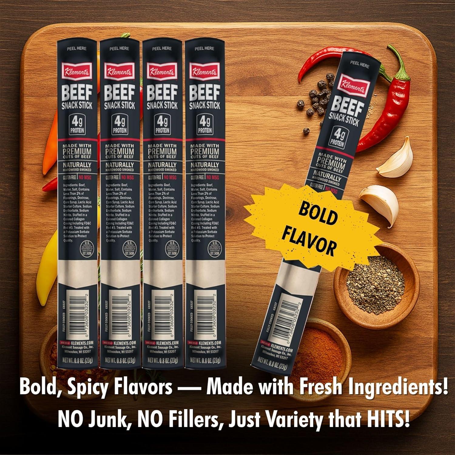 image:imageJerkycom 12Pack Meat Stick Variety Pack Includes Bonus Pepper Jack Turkey Sticks Bold Meat amp Snack Sticks Sampler High Protein Low Carb Keto Friendly Turkey Ham Pork Beef Jerky Gifts Valentines Day Gifts for HimBeef Sticks
