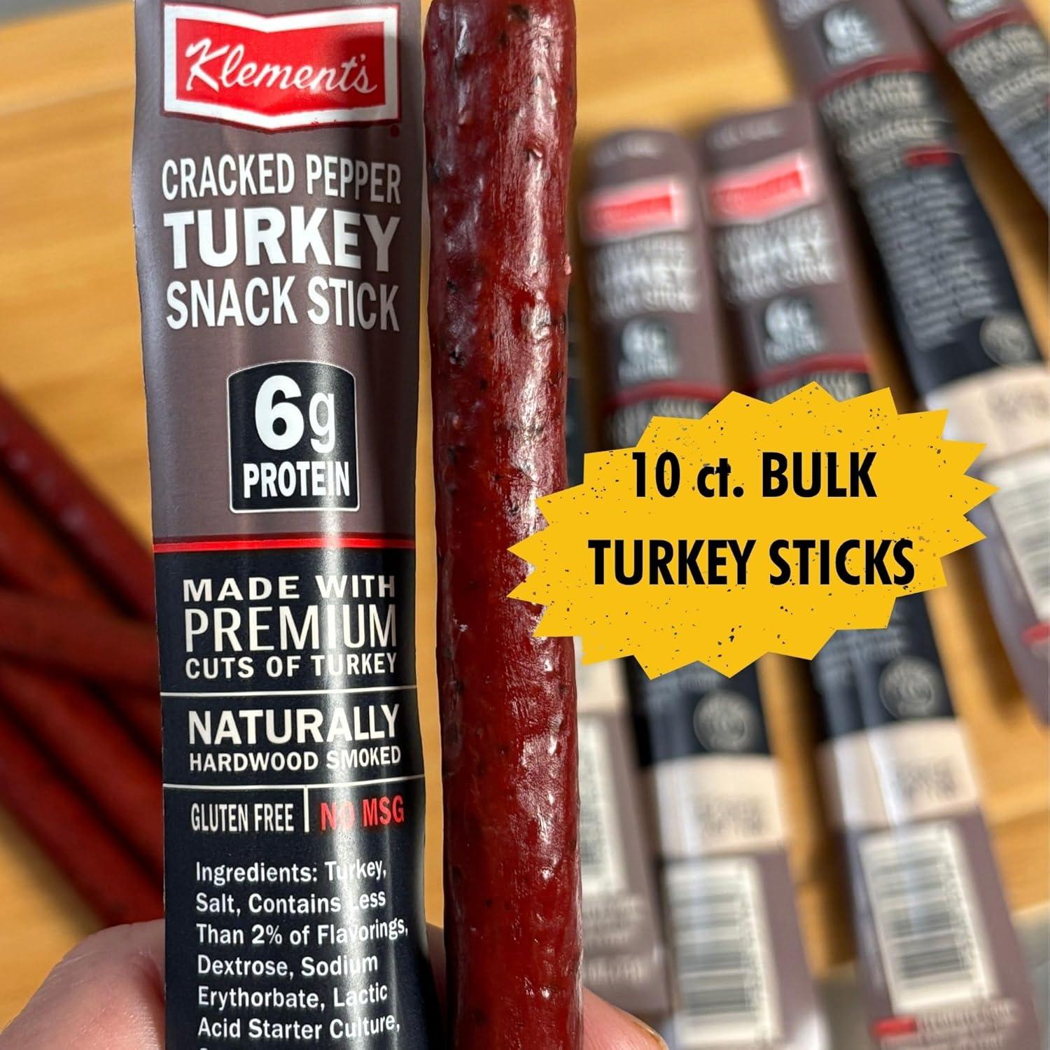 image:imageJerkycom 12Pack Meat Stick Variety Pack Includes Bonus Pepper Jack Turkey Sticks Bold Meat amp Snack Sticks Sampler High Protein Low Carb Keto Friendly Turkey Ham Pork Beef Jerky Gifts Valentines Day Gifts for HimTurkey Sticks