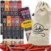 image:imageJerkycom Jerky Gifts for Men  12 Piece Meat Sticks Sampler with Beef Sticks Pork Ham Sriracha Turkey  High Protein Low Carb Keto Friendly Beef Jerky Snack Pack  Birthday Day Gifts for Men12 Piece Gift Bag