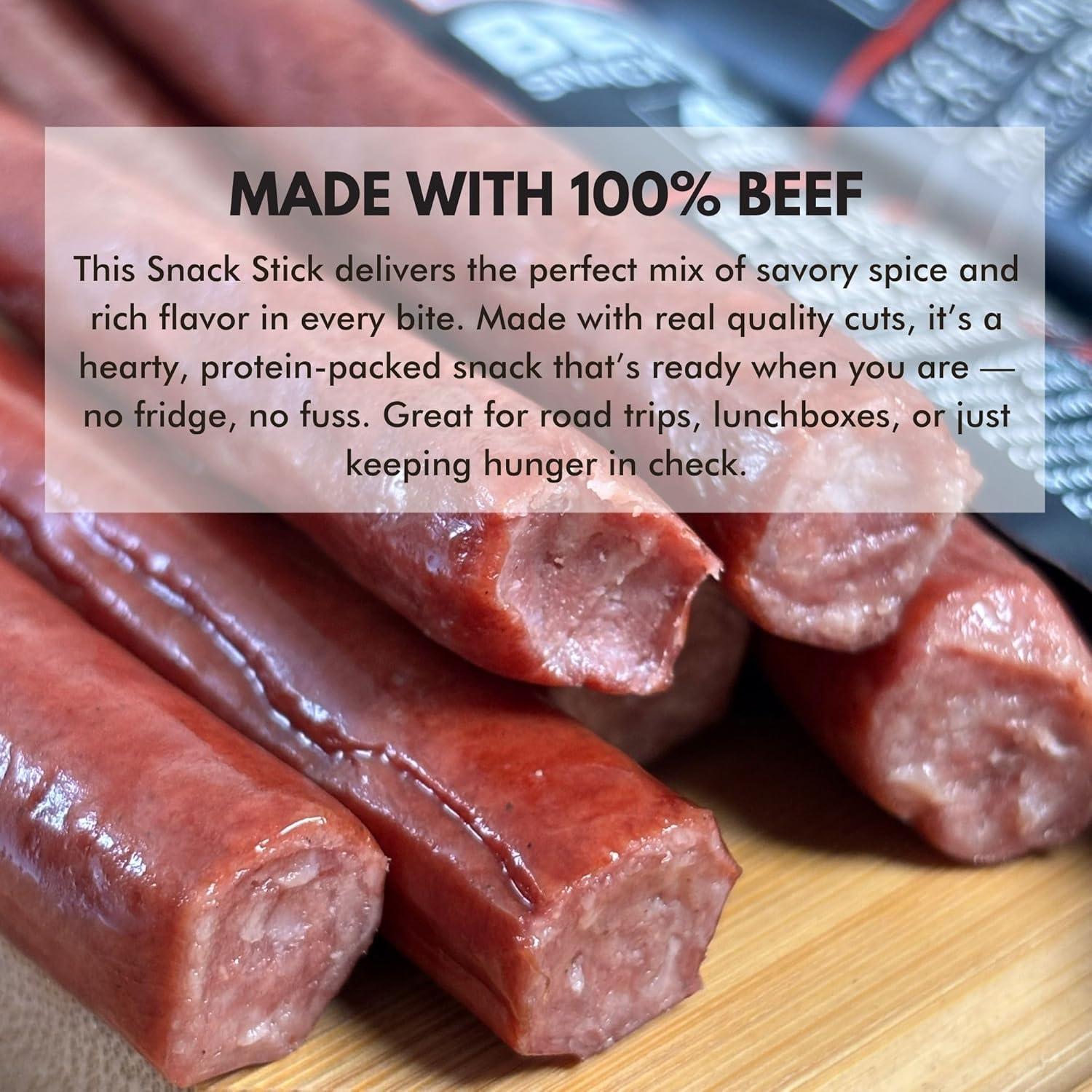 image:imageJerkycom 30Pack Jerky Variety Pack Meat Sticks Low Carb High Protein Snacks Keto Friendly Gluten Free Bonus Includes Exclusive Flavor Turkey Ham Pork amp Beef Sticks Jerky Gifts Birthday Day Gifts for MenBeef Sticks