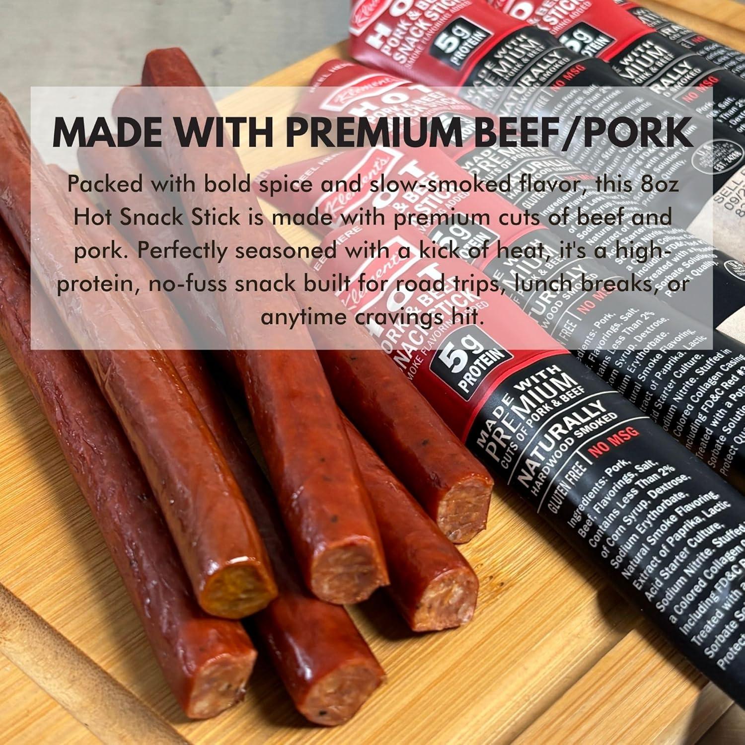 image:imageJerkycom 30Pack Jerky Variety Pack Meat Sticks Low Carb High Protein Snacks Keto Friendly Gluten Free Bonus Includes Exclusive Flavor Turkey Ham Pork amp Beef Sticks Jerky Gifts Birthday Day Gifts for MenHot Sticks