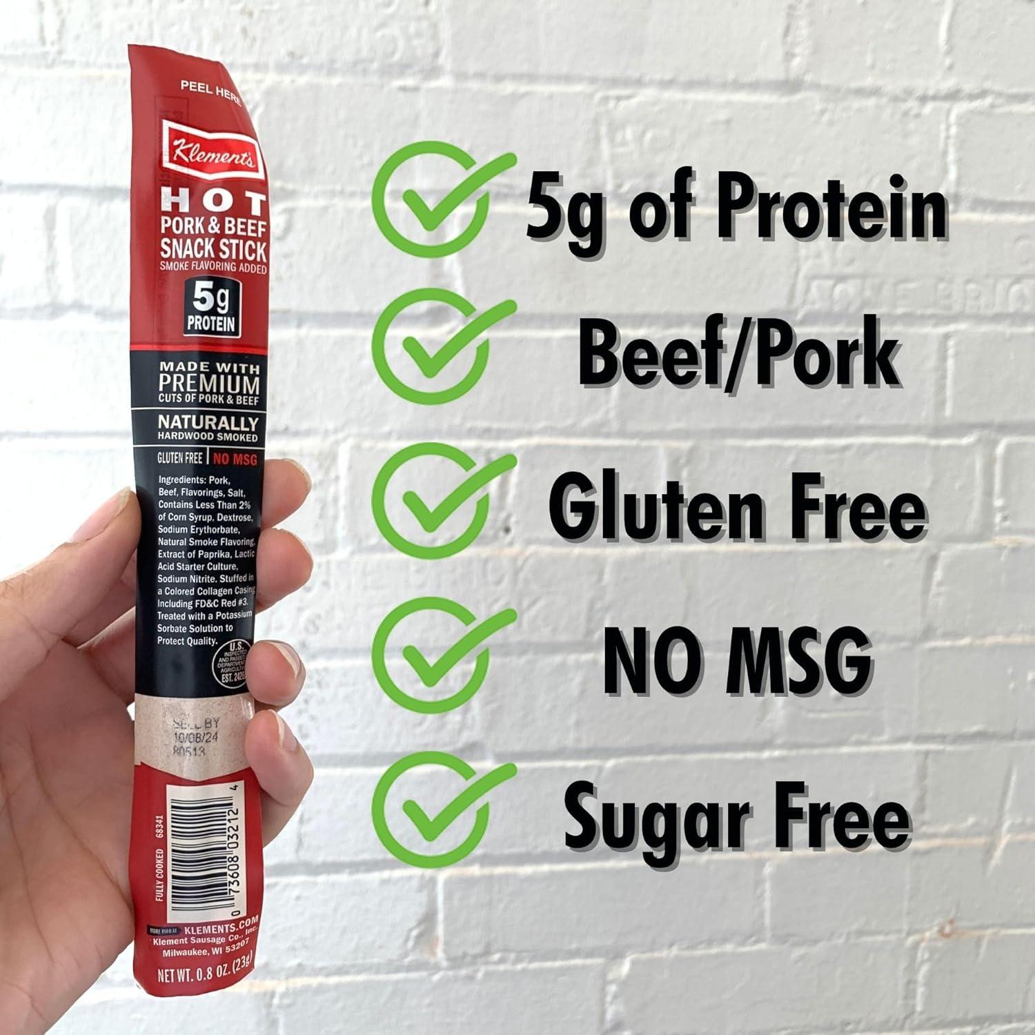 image:imageJerkycom 30Pack Jerky Variety Pack Meat Sticks Low Carb High Protein Snacks Keto Friendly Gluten Free Bonus Includes Exclusive Flavor Turkey Ham Pork amp Beef Sticks Jerky Gifts Birthday Day Gifts for MenHot Sticks
