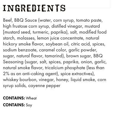 image:imageJerkycom All Natural Chipotle Bourbon Beef Jerky No Added Preservatives No MSG or Nitrates Smoky BourbonInfused Heat 100 Lean Beef 25 Ounce Pack of 1Whiskey Barbecue