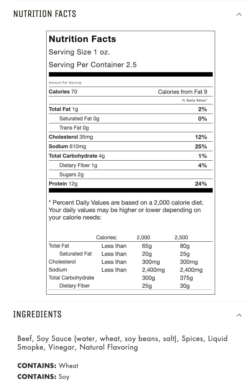 image:imageJerkycom All Natural Chipotle Bourbon Beef Jerky No Added Preservatives No MSG or Nitrates Smoky BourbonInfused Heat 100 Lean Beef 25 Ounce Pack of 1Hickory