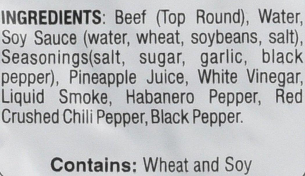 image:imageJerkycom All Natural Chipotle Bourbon Beef Jerky No Added Preservatives No MSG or Nitrates Smoky BourbonInfused Heat 100 Lean Beef 25 Ounce Pack of 1Hot