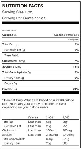 image:imageJerkycom All Natural Chipotle Bourbon Beef Jerky No Added Preservatives No MSG or Nitrates Smoky BourbonInfused Heat 100 Lean Beef 25 Ounce Pack of 1Chipotle Bourbon