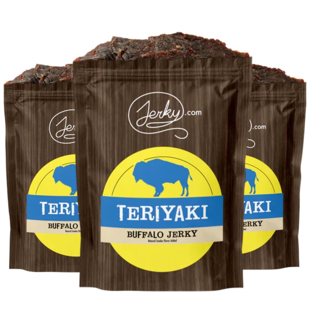 image:imageJerkycom Exotic Cajun Alligator Jerky Wild Game Meat Snacks Exotic Snacks HighProtein AllNatural No Added Preservatives Healthy Snacks for Adults 175 oz Pack of 1Teriyaki Buffalo