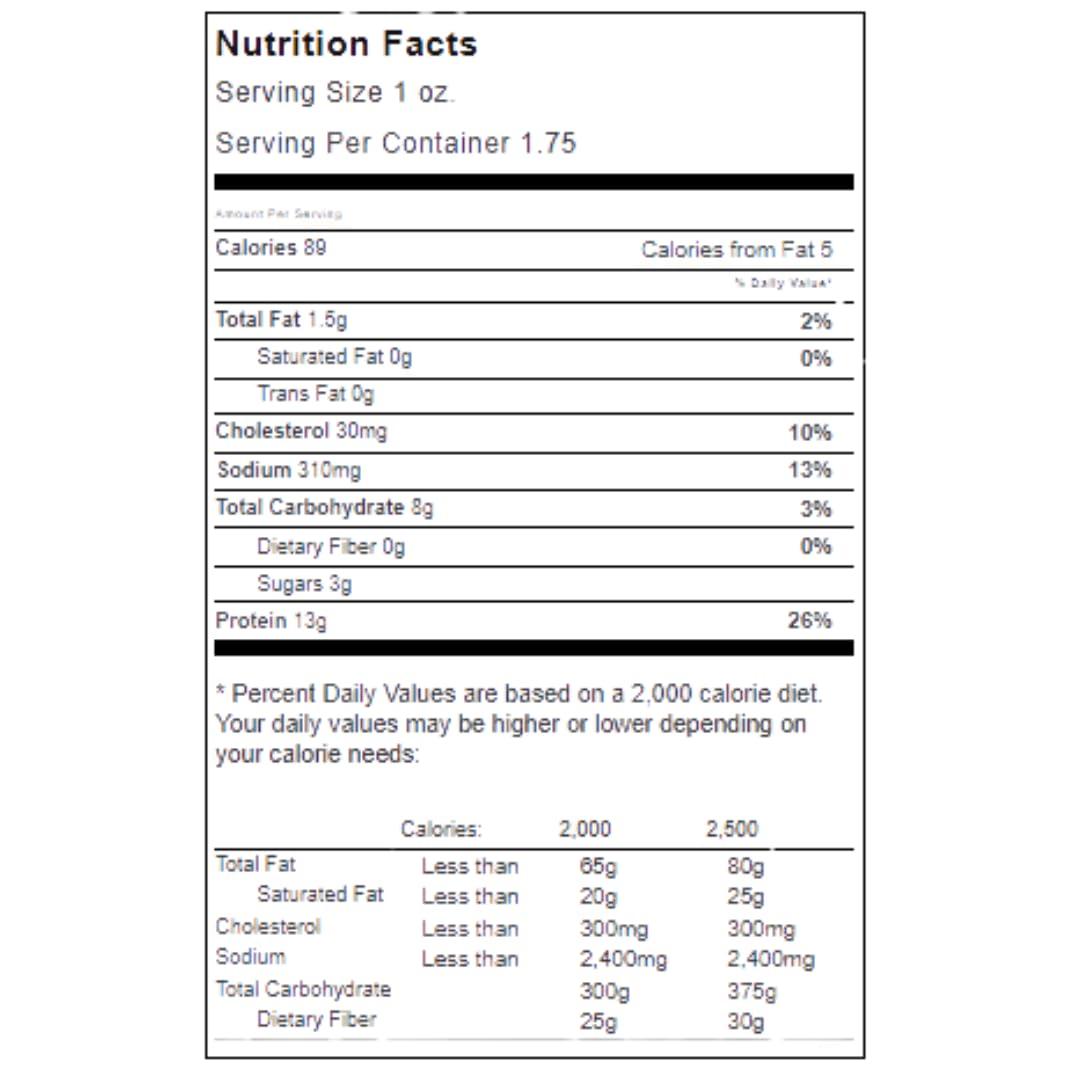 image:imageJerkycom Exotic Cajun Alligator Jerky Wild Game Meat Snacks Exotic Snacks HighProtein AllNatural No Added Preservatives Healthy Snacks for Adults 175 oz Pack of 1Hot Venison