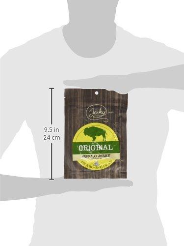image:imageJerkycom Exotic Cajun Alligator Jerky Wild Game Meat Snacks Exotic Snacks HighProtein AllNatural No Added Preservatives Healthy Snacks for Adults 175 oz Pack of 1Original Buffalo