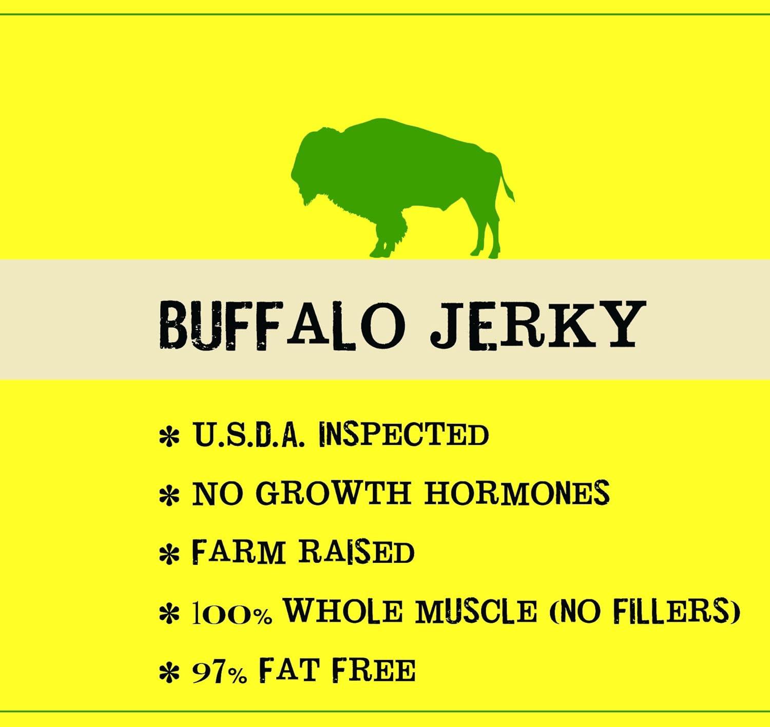 image:imageJerkycom Exotic Cajun Alligator Jerky Wild Game Meat Snacks Exotic Snacks HighProtein AllNatural No Added Preservatives Healthy Snacks for Adults 175 oz Pack of 1Teriyaki Buffalo