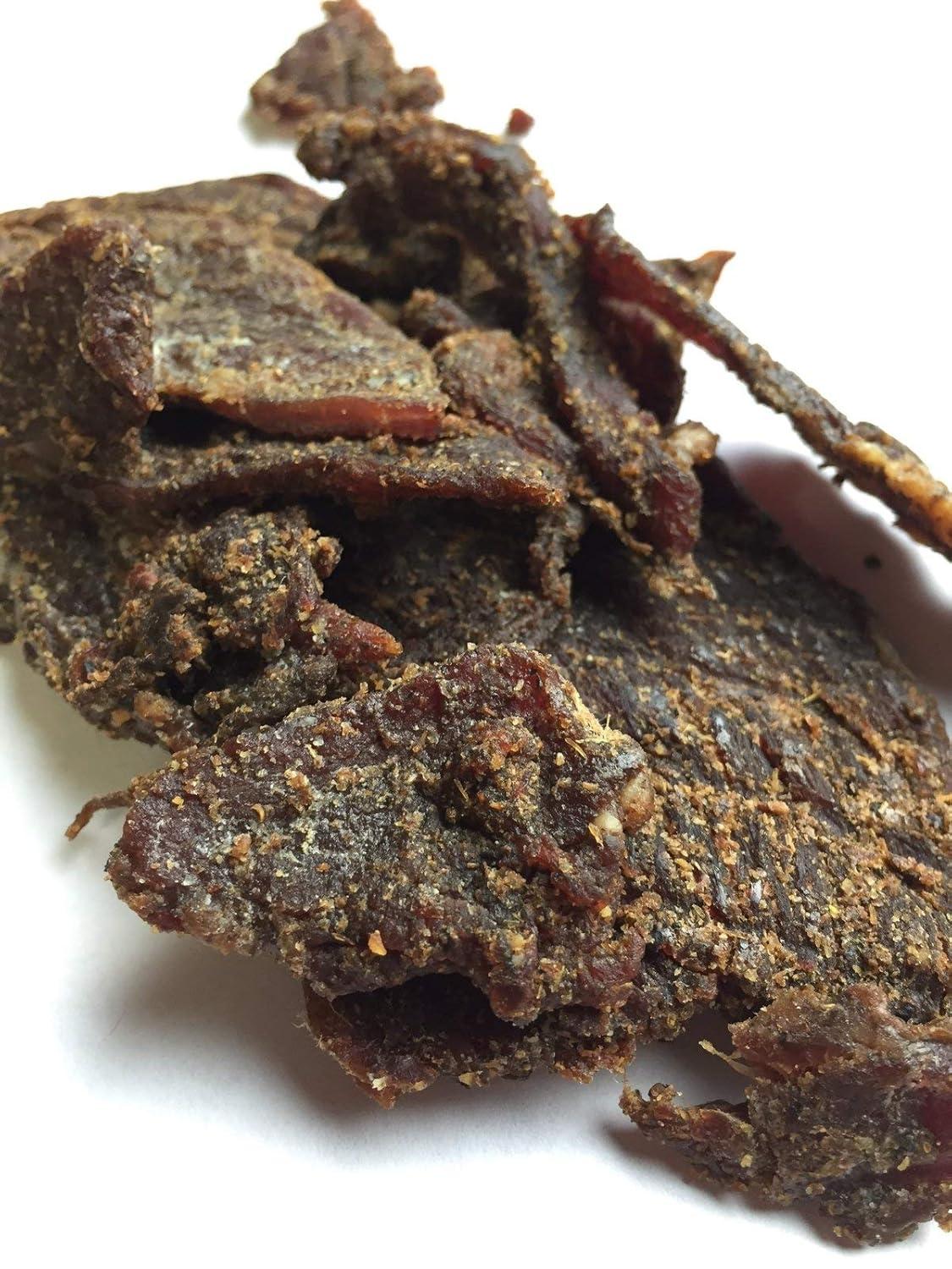 image:imageJerkycom Exotic Cajun Alligator Jerky Wild Game Meat Snacks Exotic Snacks HighProtein AllNatural No Added Preservatives Healthy Snacks for Adults 175 oz Pack of 1Original Lamb