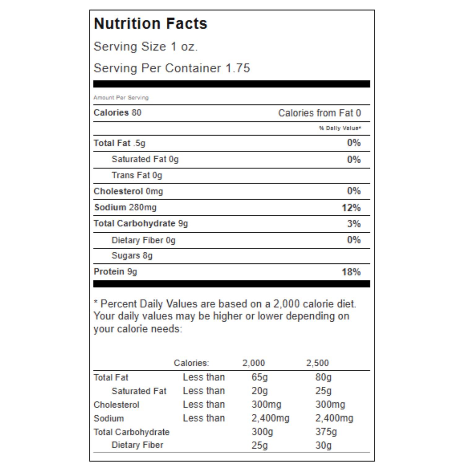 image:imageJerkycom Original Kangaroo Exotic Jerky Premium HighProtein Exotic Snack Tender amp Flavorful 100 Natural Ingredients Perfect for OntheGo 175 oz