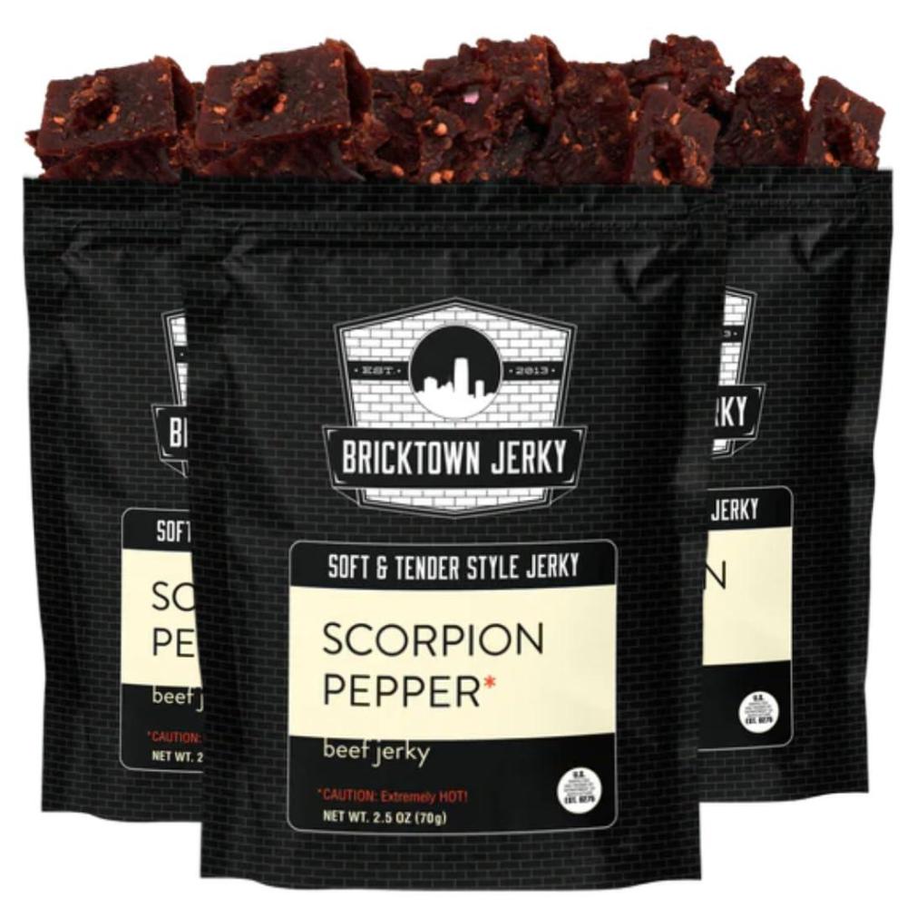 image:imageFajita Soft and Tender Style Best Beef Jerky  3 PACK  Try Our Best Tasting Soft Beef Jerky  75 total ozScorpion Pepper