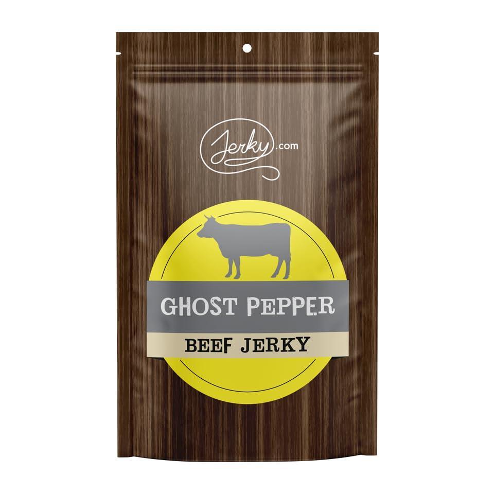 image:imageJerkycom All Natural Chipotle Bourbon Beef Jerky No Added Preservatives No MSG or Nitrates Smoky BourbonInfused Heat 100 Lean Beef 25 Ounce Pack of 1Ghost Pepper