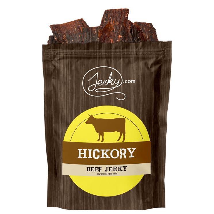 image:imageJerkycom All Natural Chipotle Bourbon Beef Jerky No Added Preservatives No MSG or Nitrates Smoky BourbonInfused Heat 100 Lean Beef 25 Ounce Pack of 1Hickory
