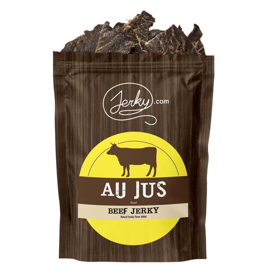 image:imageJerkycom All Natural Chipotle Bourbon Beef Jerky  No Added Preservatives No MSG or Nitrates  Smoky BourbonInfused Heat 100 Lean Beef 25 Ounce Pack of 1Au Jus