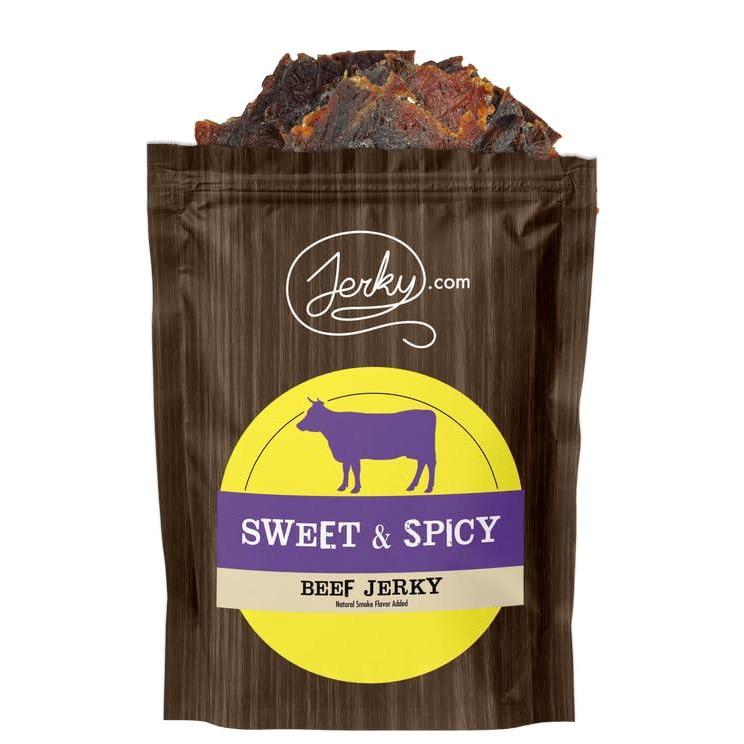 image:imageJerkycom All Natural Chipotle Bourbon Beef Jerky  No Added Preservatives No MSG or Nitrates  Smoky BourbonInfused Heat 100 Lean Beef 25 Ounce Pack of 1Sweet  Spicy