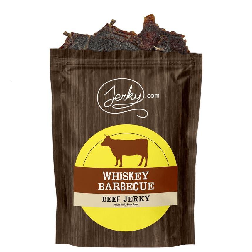 image:imageJerkycom All Natural Chipotle Bourbon Beef Jerky No Added Preservatives No MSG or Nitrates Smoky BourbonInfused Heat 100 Lean Beef 25 Ounce Pack of 1Whiskey Barbecue