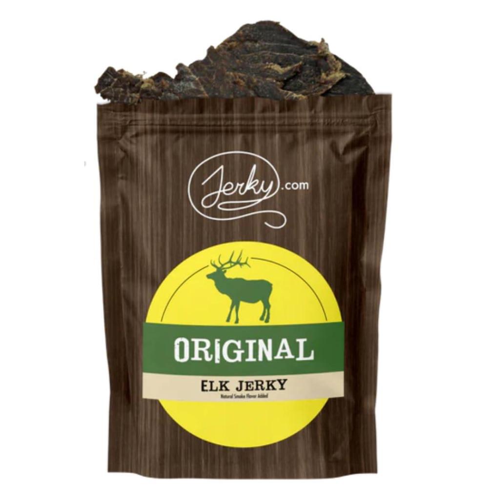 image:imageJerkycom Exotic Cajun Alligator Jerky Wild Game Meat Snacks Exotic Snacks HighProtein AllNatural No Added Preservatives Healthy Snacks for Adults 175 oz Pack of 1Original Elk