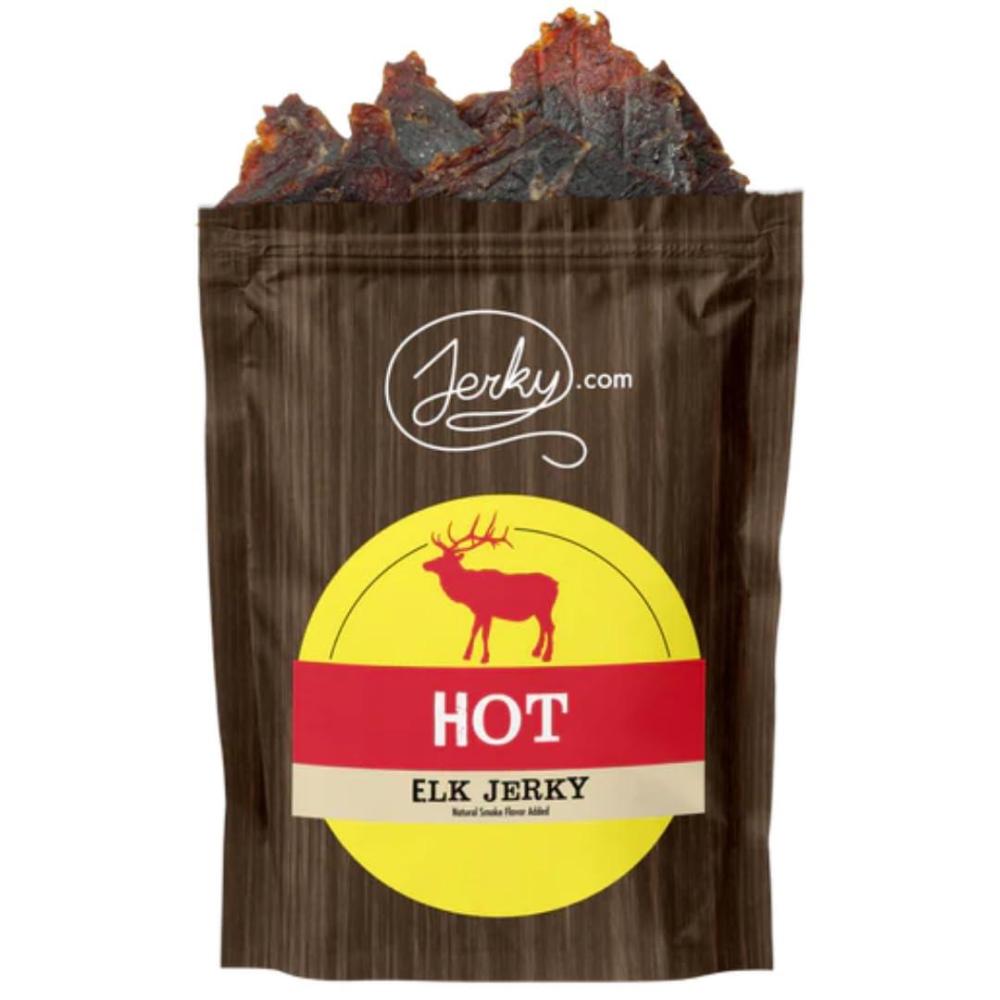 image:imageJerkycom Exotic Cajun Alligator Jerky Wild Game Meat Snacks Exotic Snacks HighProtein AllNatural No Added Preservatives Healthy Snacks for Adults 175 oz Pack of 1Hot Elk