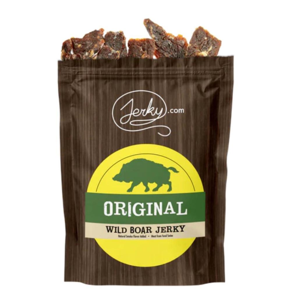 image:imageJerkycom Exotic Cajun Alligator Jerky Wild Game Meat Snacks Exotic Snacks HighProtein AllNatural No Added Preservatives Healthy Snacks for Adults 175 oz Pack of 1Original Wild Boar