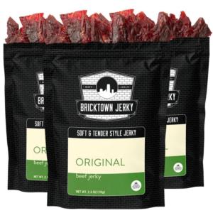 Fajita Soft and Tender Style Best Beef Jerky – 3 PACK – Try Our Best Tasting Soft Beef Jerky – 7.5 total oz.(Original)