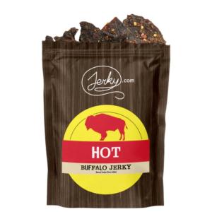 Jerky.com Exotic Cajun Alligator Jerky – Wild Game Meat Snacks, Exotic Snacks, High-Protein, All-Natural, No Added Preservatives – Healthy Snacks for Adults – 1.75 oz. (Pack of 1)(Hot Buffalo)