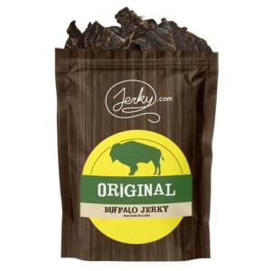 Jerky.com Exotic Cajun Alligator Jerky – Wild Game Meat Snacks, Exotic Snacks, High-Protein, All-Natural, No Added Preservatives – Healthy Snacks for Adults – 1.75 oz. (Pack of 1)(Original Buffalo)