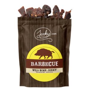 Jerky.com Exotic Cajun Alligator Jerky – Wild Game Meat Snacks, Exotic Snacks, High-Protein, All-Natural, No Added Preservatives – Healthy Snacks for Adults – 1.75 oz. (Pack of 1)(BBQ Wild Boar)