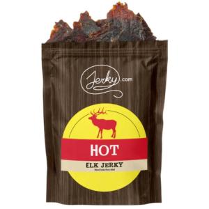 Jerky.com Exotic Cajun Alligator Jerky – Wild Game Meat Snacks, Exotic Snacks, High-Protein, All-Natural, No Added Preservatives – Healthy Snacks for Adults – 1.75 oz. (Pack of 1)(Hot Elk)