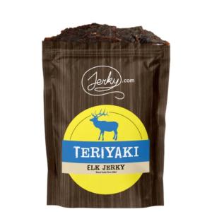 Jerky.com Exotic Cajun Alligator Jerky – Wild Game Meat Snacks, Exotic Snacks, High-Protein, All-Natural, No Added Preservatives – Healthy Snacks for Adults – 1.75 oz. (Pack of 1)(Teriyaki Elk)