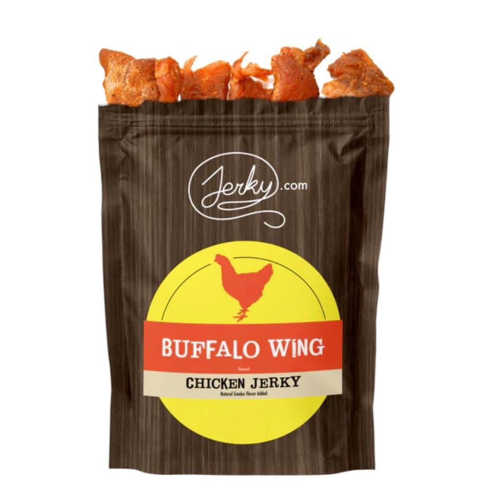 image:imageJamaican Jerk All Natural Chicken Jerky  The Best Chicken Jerky on the Market  100 Whole Muscle Chicken  No Added Preservatives No Added Nitrates and No Added MSG  25 oz bagBuffalo Wing