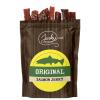 image:imageOriginal All Natural Rainbow Trout Jerky  The Freshest and Best Trout Jerky on the Market  100 Whole Muscle Rainbow Trout  No Added Preservatives No Added Nitrates and No Added MSG  175 oz bagSalmon
