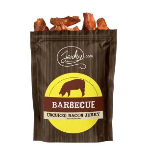 Jalapeno Bacon Jerky – 3 PACK – Made with REAL Bacon and Spicy Jalapenos – World Famous, Small Batch Jerky – 5.25 oz. total(Barbecue)