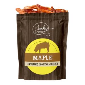 Jalapeno Bacon Jerky – 3 PACK – Made with REAL Bacon and Spicy Jalapenos – World Famous, Small Batch Jerky – 5.25 oz. total(Maple)