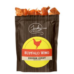 Jamaican Jerk All Natural Chicken Jerky – The Best Chicken Jerky on the Market – 100% Whole Muscle Chicken – No Added Preservatives, No Added Nitrates and No Added MSG – 2.5 oz. bag(Buffalo Wing)